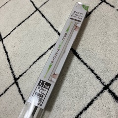 【募集中】伸ばしてつっぱるカーテンレール　ホワイト　新品未開封の画像