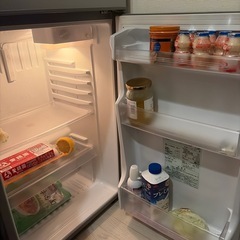 冷蔵庫　1人暮らしの画像