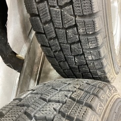 スタッドレス　155/65R14  18年製ダンロップ　バリ山の画像