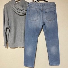 GU❤︎デニム＆パーカーの画像
