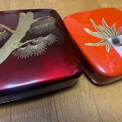 おせち　お重　2個セットの画像