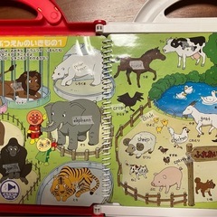 2個セット/アンパンマンおしゃべりいっぱいことばずかんDX日本語英語とアンパンマンかるたの画像