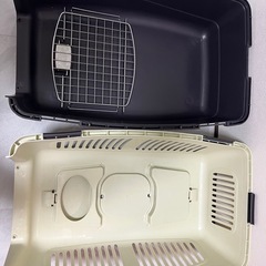 【美品】ペットキャリーケージ　ハードの画像