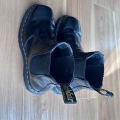 Dr.MARTENS*2976 BEX SQUARED UK5=24 ゴアブーツ チェルシーブーツ 厚底 ブラック の画像
