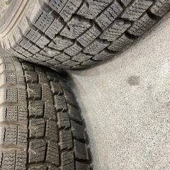 スタッドレス　　155/65R14  17年製ダンロップ　　バリ山の画像