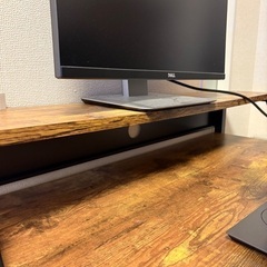 ニトリ　ワークデスク&チェアセットの画像