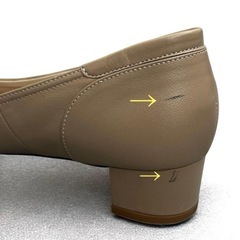 リズラフィーネ パンプス 24cm リボン スクエアトゥ ラメ フォーマル 通勤 オフィス 仕事用 フォーマル セレモニーの画像