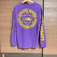 THE NORTH FACE ロンT パープル Lサイズの画像