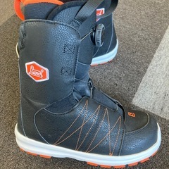 使用頻度少ない　SALOMON LAUNCH BOA　Jr 24cm キッズ　ジュニア　子供　 スノーボードブーツ サロモン ラウンチ ボアの画像