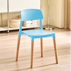 4脚セット椅子　ダイニングチェア　マカロン色椅子　おしゃれの画像