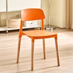 4脚セット椅子　ダイニングチェア　マカロン色椅子　おしゃれの画像