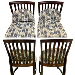 90s【オールドカリモク/ダイニングセット/ダイニングテーブル ベンチソファー チェア2脚】カリモク家具 ヴィンテージ家具の画像