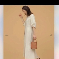 ナノユニバース　ワンピース　LB.03 Section リネンライクの画像