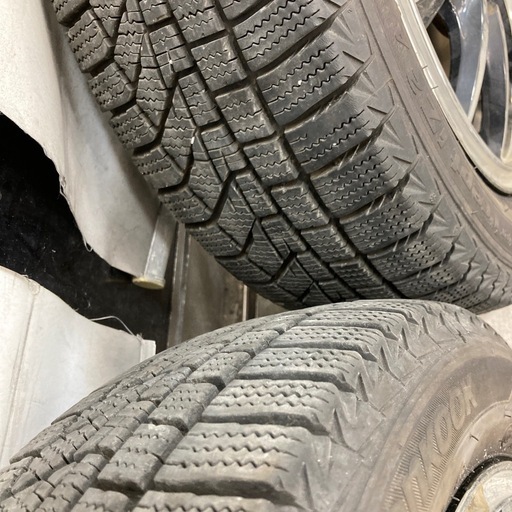 スタッドレス　　155/65R14  19年製ハンコック　　バリ山