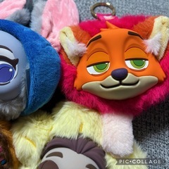 ズートピアマスコットキーチェーンの画像