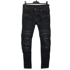  KOMINE コミネ  ライディング デニムパンツ  ブラック系 WM バイクウェア レディースの画像