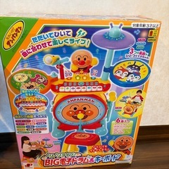 アンパンマン　ビッグ電子ドラム&キーボードの画像