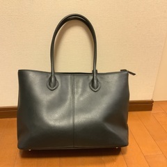 THE SUIT COMPANY レディース トートバッグ ネイビー【中古】の画像