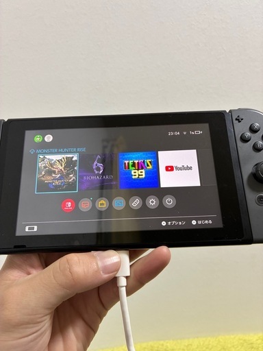 【即引き取り】switch本体とモンハン