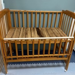 KATOJI(カトージ)ハイシートベビーベッド70×120cmの画像