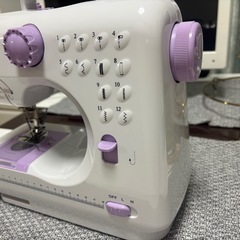 電動ミシン　美品　動作確認済！の画像