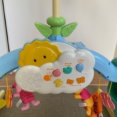 くまのプーさん　えらべる回転6WAYジムにへんしんメリーの画像