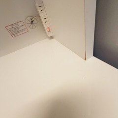 NITORI ニトリ　白　ホワイト　キッチン収納　キャビネット　棚の画像