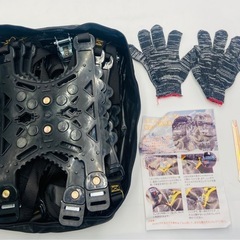 未使用品　非金属 タイヤチェーン Lサイズ 6個セット (対応タイヤ幅: 165mm-275mm) の画像