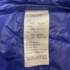 ⭐️早い者勝ち神戸BSHOP購入⭐️ダントン インナーダウン ネイビー サイズ40の画像