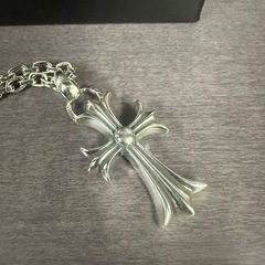 クロムハーツ ネックレス クロス ペンダント シルバー925 CHROME HEARTS アクセサリー　海外並行輸入品の画像