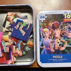 ディズニーミニジグソーパズルセット9缶の画像