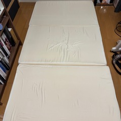 高反発　3つ折りマットレス　シングルの画像