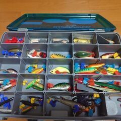 中古タックルボックスの画像