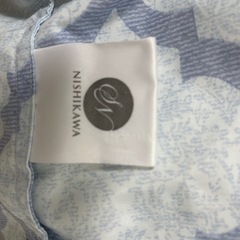 【クリーニング済】昭和西川 羽毛布団 シングル 日本製 ダウン90% 1.1kg 美品の画像