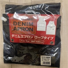 デニムエプロン【新品未使用未開封の画像
