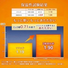 極厚2枚合わせ 毛布 シングルサイズ 2個セット　温かいの画像