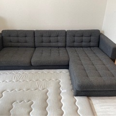 IKEA 3人掛けソファ　の画像