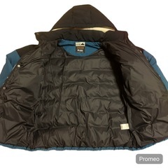 ✨人気・美品✨LOGOS Thermore 中綿ダウン M フード付　ダウンの画像
