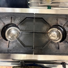 リンナイ 【RSB-206N プロパン用】 業務用ガスコンロ 2口 内炎バーナータイプの画像