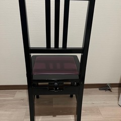 YAMAHA ピアノ椅子　アップライトピアノ椅子 背付きタイプ 甲南の画像