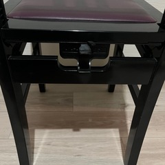 YAMAHA ピアノ椅子　アップライトピアノ椅子 背付きタイプ 甲南の画像
