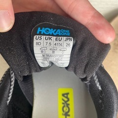 HOKA ONE ONE TRANSPORT ホカ トランスポート ブラック 黒の画像