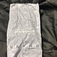 コールマン　シュラフ＆ピローセット
の画像