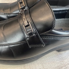 ブラック ストレートチップ 25cm ドレスシューズ ビジネスシューズの画像