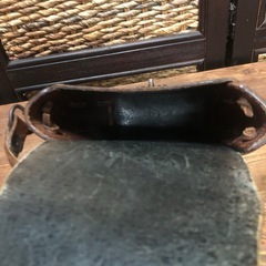 ヴィンテージバッグ 本革 レトロ ショルダーバッグの画像