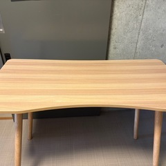 デスク 組み立て不要 勉強机 PCデスクの画像
