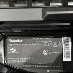 【決まりました】◇Roomba ルンバ　RVD-Y1  ロボット掃除機の画像