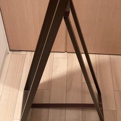 姿見　全身ミラー　全身鏡  スタンドミラー　
ニトリ ダークブラウン　 高さ約150cmの画像