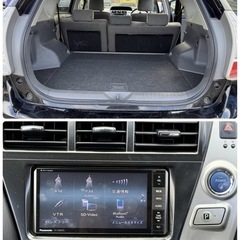 《自社ローン対応⭕️》［新潟県］【トヨタ プリウスα 1.8 S Lセレクション】現金販売から自社ローン幅広い購入方法で対応❗️審査通過率98%、ブラックOK、格安中古車販売店【オーシャンデザイン】✨ナビ✨の画像