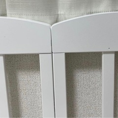 KATOJI ミニベビーベッド　折りたたみ　ホワイトの画像